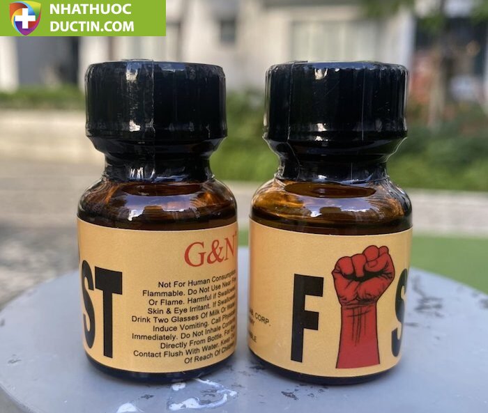 Popper Fist vàng 10ml chính hãng Mỹ USA PWD 15 IMG 0399