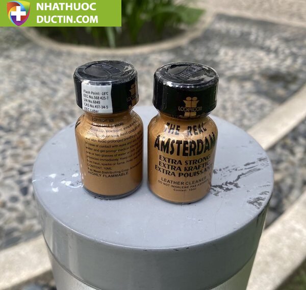 Popper The Real Amsterdam 10ml chính hãng Mỹ USA PWD 12 IMG 0435