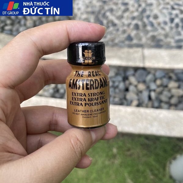 Popper The Real Amsterdam 10ml chính hãng Mỹ USA PWD 11 IMG 0436