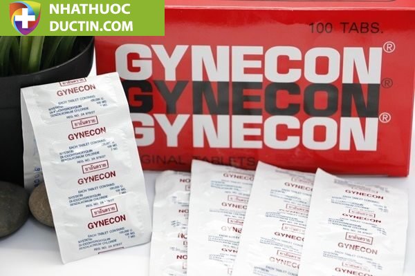 Thuốc đặt phụ khoa Gynecon của Thái ( Vị Trà Xanh) 12 Vien Dat Se Khit Phu Khoa Gynecon giup Khu Mui Giam Vien Nam Ngua Hieu Qua