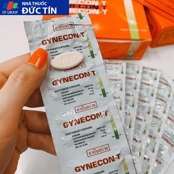 Thuốc đặt phụ khoa Gynecon của Thái ( Vị Trà Xanh) 13 Vien dat phu khoa Gynecon 600x600 1