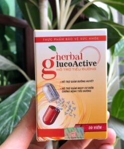 COMBO 2 HỘP HERBAL GLUCOACTIVE – VIÊN UỐNG HỖ TRỢ ĐIỀU TRỊ BỆNH TIỂU ĐƯỜNG