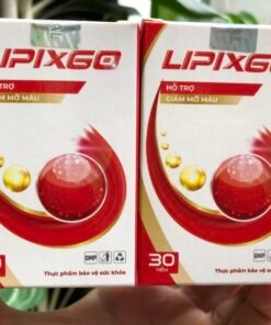 Combo 15 hộp Viên uống Lipixgo hỗ trợ giảm mỡ máu tim mạch