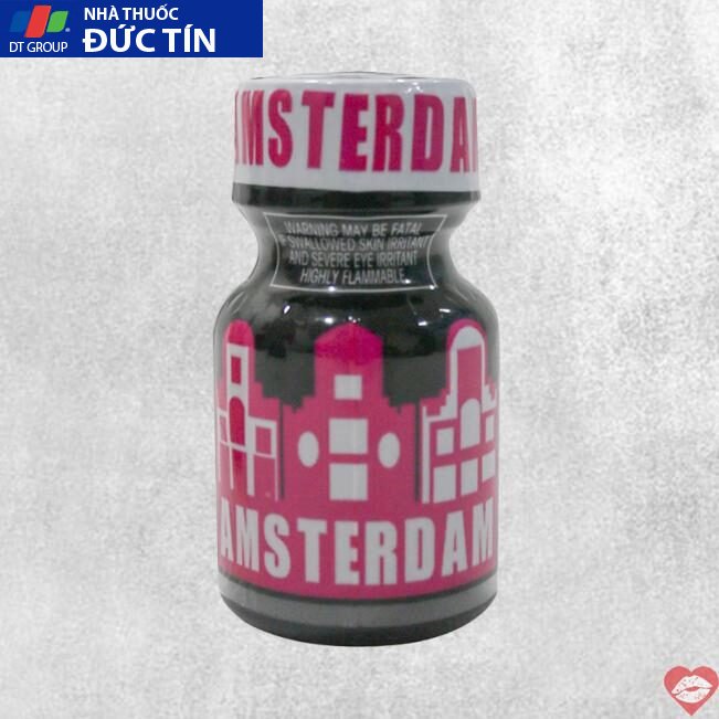 Popper Amsterdam Pink hồng 10ml chính hãng Mỹ USA PWD dành cho Top Bot 4 popper amsterdam pink 10ml chinh hang my usa pwd 1