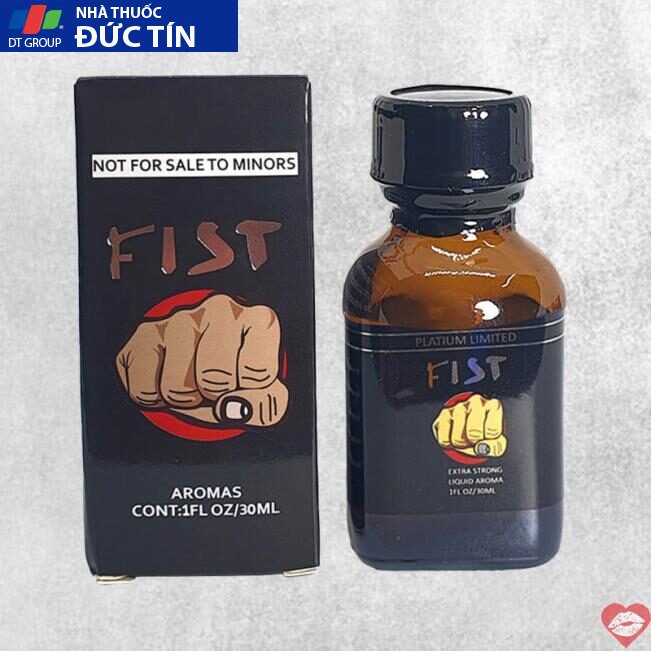 Popper Fist Đen Aromas 30ml chính hãng Mỹ dành cho Top Bot 2 popper fist den aromas 30ml chinh hang my danh cho top bot