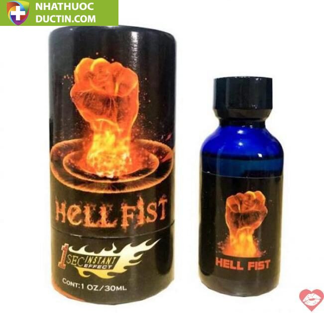 Popper Hell Fist 30ml chính hãng dành cho Top Bot 8 popper hell fist 30ml chinh hang my danh cho top bot