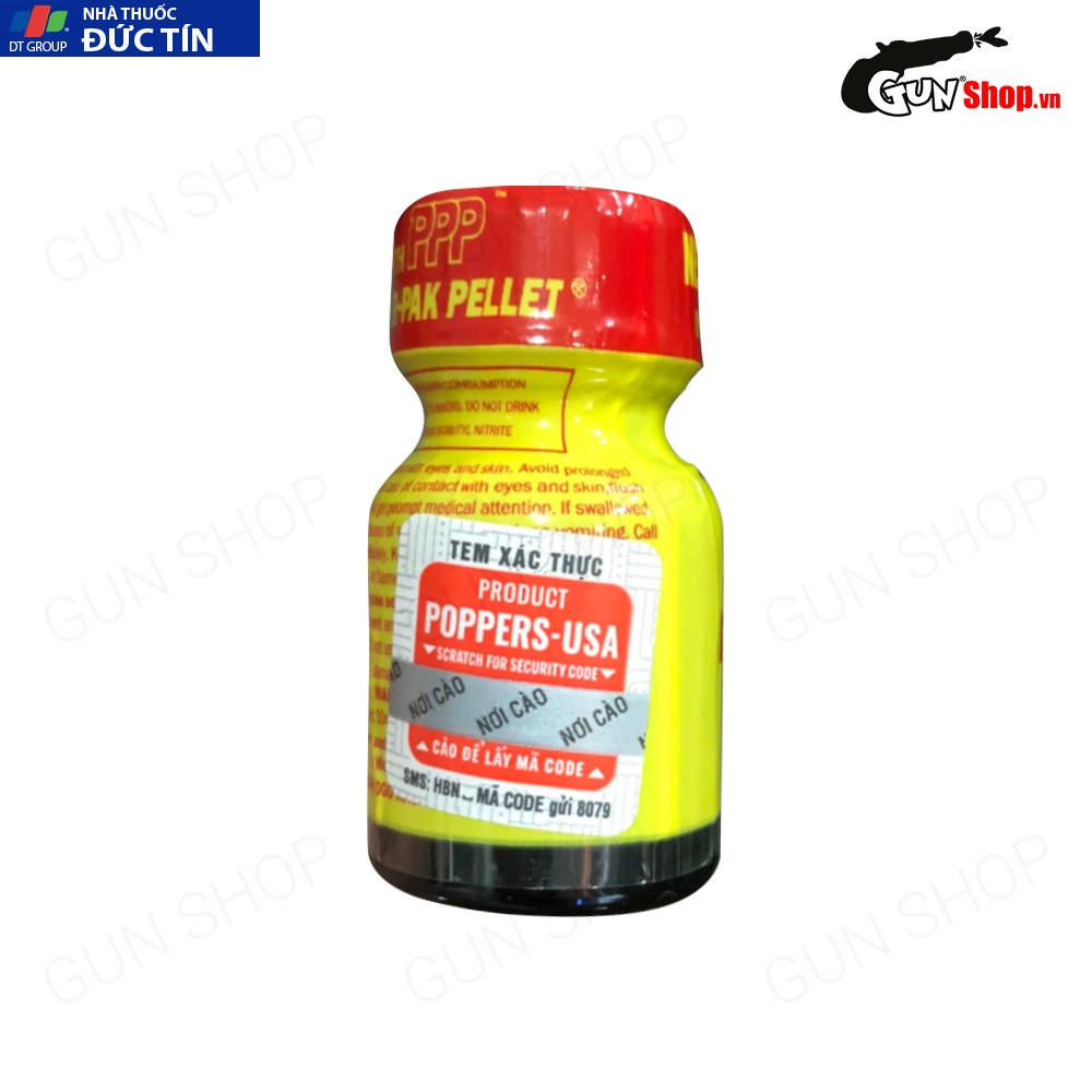 popper rush original yellow 10ml chinh hang my usa pwd 1