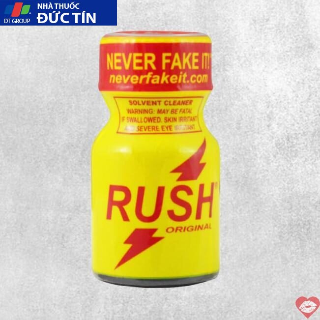 Popper Rush Original Yellow 10ml chính hãng Mỹ USA PWD 14 popper rush original yellow 10ml chinh hang my usa pwd