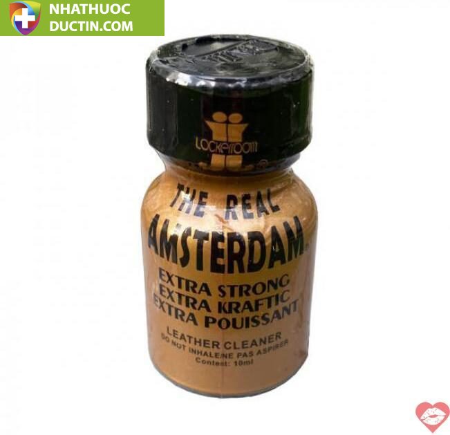 Popper The Real Amsterdam 10ml chính hãng Mỹ USA PWD 14 popper the real amsterdam 10ml chinh hang my usa pwd440n