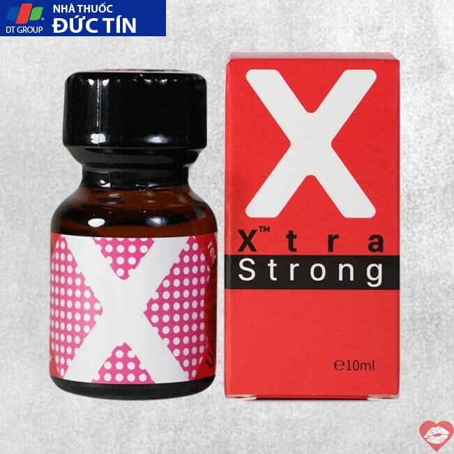 Popper X Xtra Strong Red Đỏ 10ml 2 popper xtra strong red do 10ml