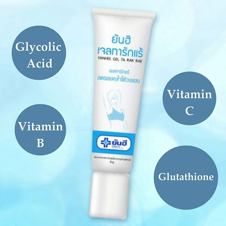 Gel Trắng Nách Ngừa Thâm Ngừa Hôi Nách Yanhee Gel Ta Rak Rae (10g) 21 thamnach2