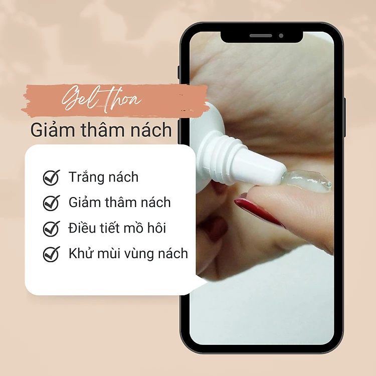 Gel Trắng Nách Ngừa Thâm Ngừa Hôi Nách Yanhee Gel Ta Rak Rae (10g) 17 thamnnach4