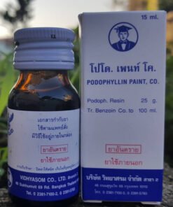 Thuốc Podophyllin 25 Trị Mụn Cóc, Sùi Mào Gà, Mụn cóc Sinh Dục, Trị Sùi Mào Gà