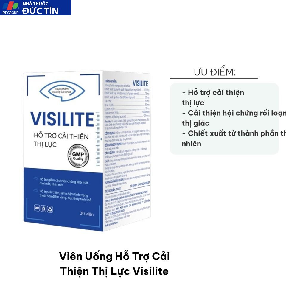 Combo 3 hộp Viên uống Visilite cải thiện thị lực, giảm mờ mắt (30 viên) 27 vien uong ho tro cai thien thi luc visilite 1720500732118216 1