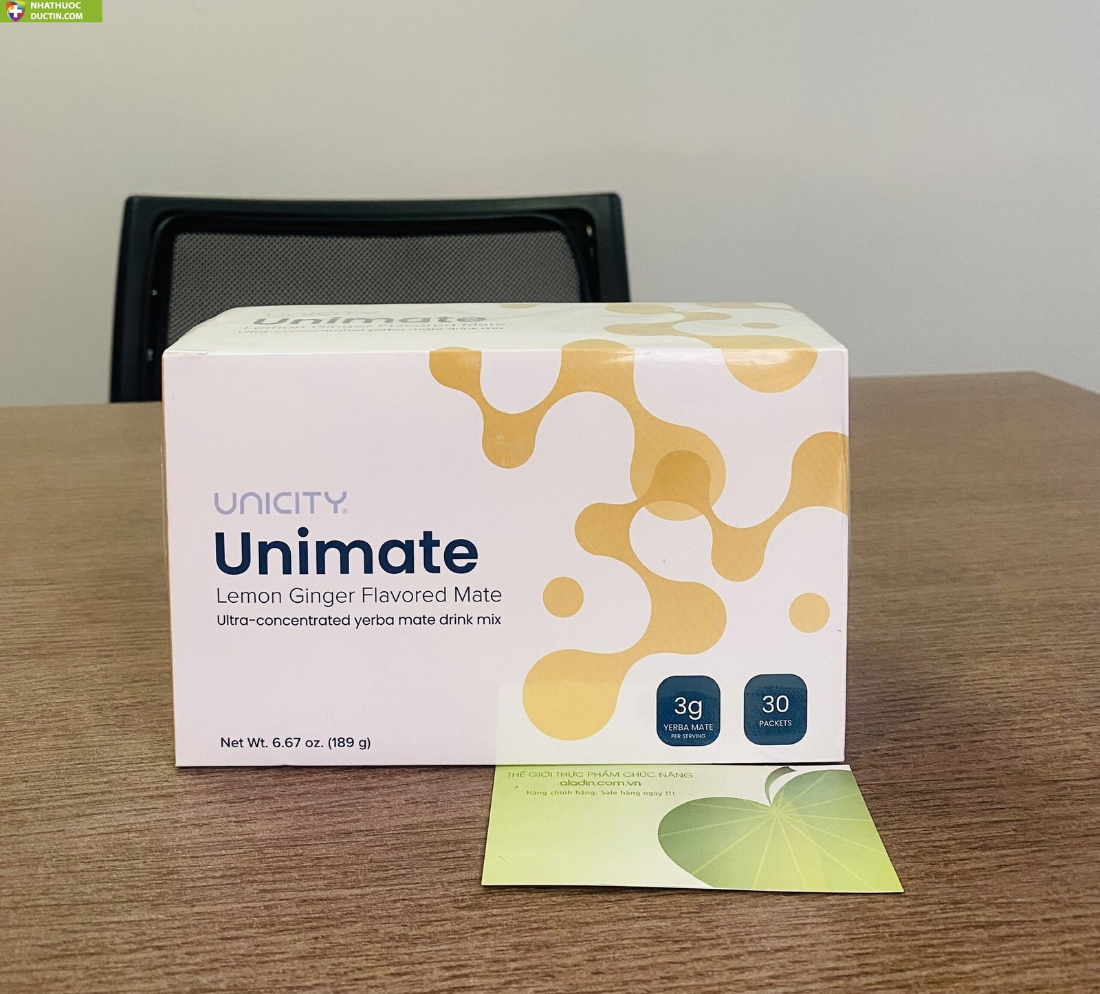 Unicity Unimate Lemon Ginger Chanh gừng Hỗ trợ tăng cường trí não 14 11486 unicity unimate lemon ginger2