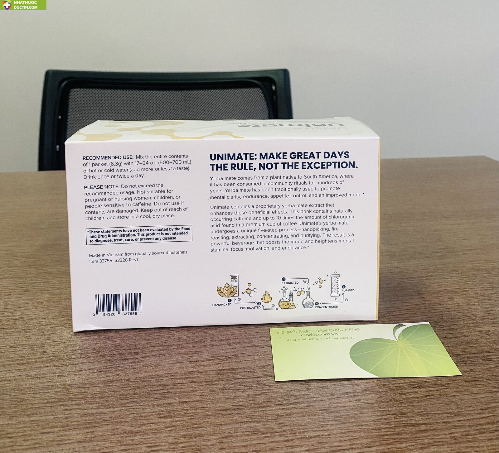 Unicity Unimate Lemon Ginger Chanh gừng Hỗ trợ tăng cường trí não 10 11486 unicity unimate lemon ginger5