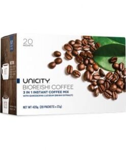 Alternative view of Cà Phê Linh Chi Bioreishi coffee Unicity 20 gói