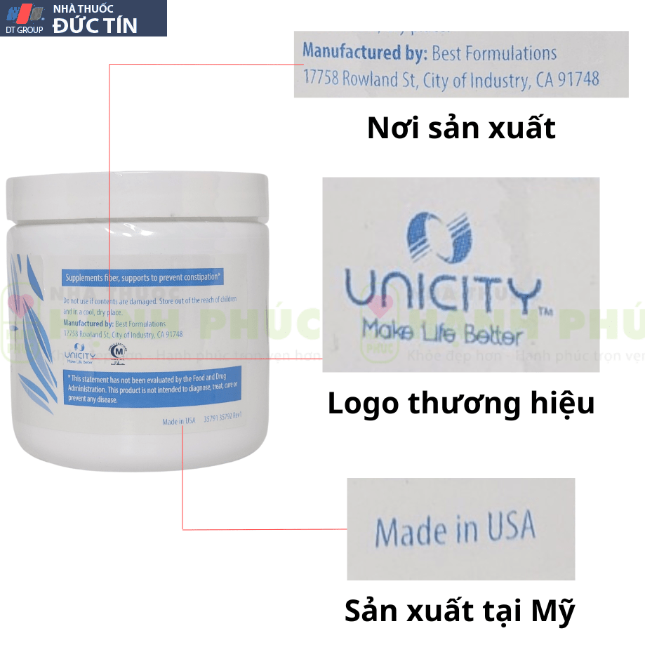 LiFiber Unicity bổ sung chất xơ tự nhiên giúp cải thiện sức khỏe đường tiêu hóa mẫu mới 23 Lifiber Unicity chinh hang mau moi 2