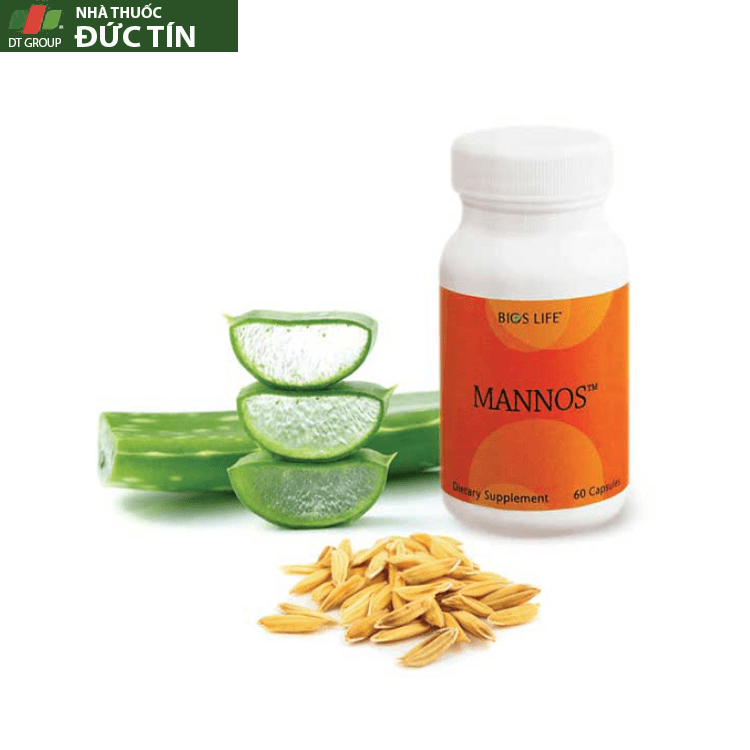 Bios Life Mannos Unicity Tăng Cường Hệ Miễn Dịch Lọ 60 Viên 15 Mannos Unicity chinh hang