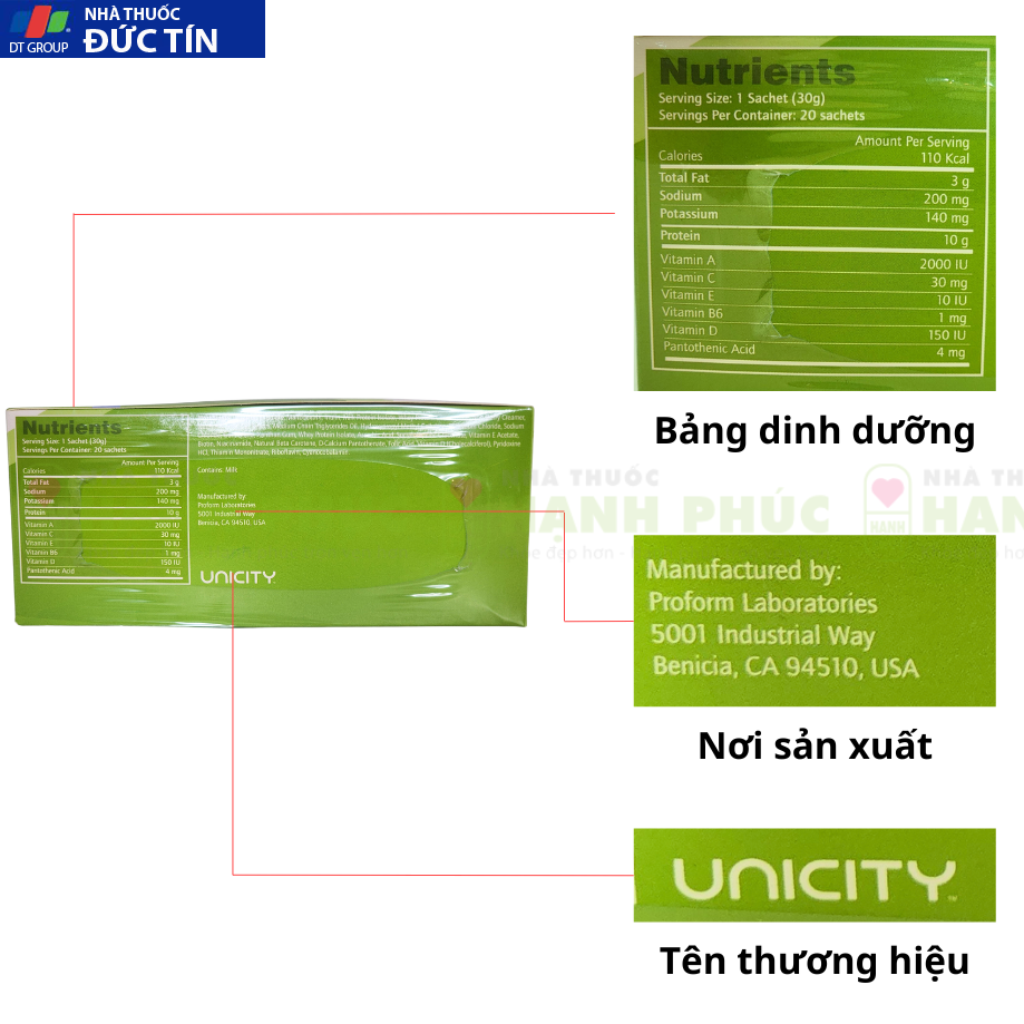 LC Hương Vani của Unicity 18 Phan biet LC 4