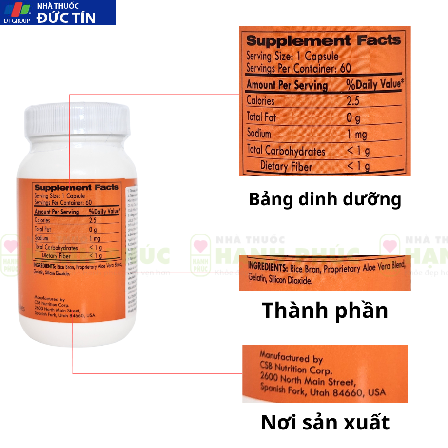 Bios Life Mannos Unicity Tăng Cường Hệ Miễn Dịch Lọ 60 Viên 13 Phan biet Mannos 2