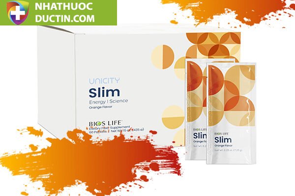 Bios Life Slim Unicity Đốt mỡ – Giảm cân 60 gói 8 Unicity bios slim 1