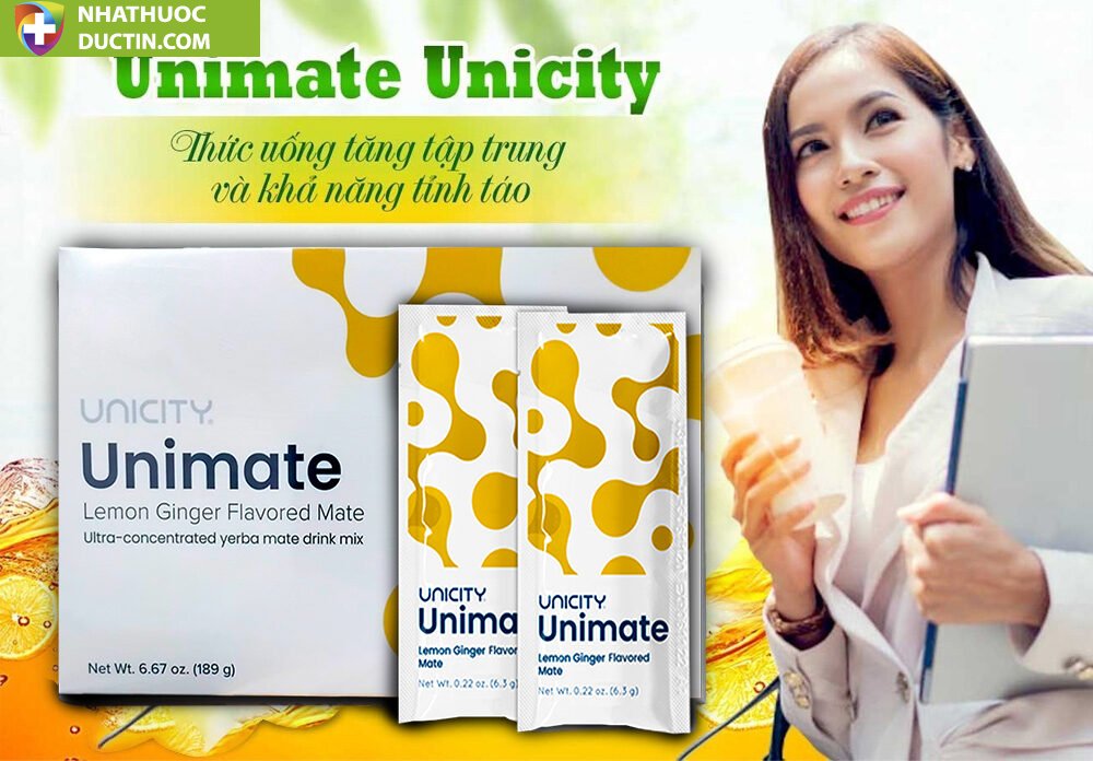 Unimate Trà Vị Chanh Gừng 23 Unimate Tra Vi Chanh Gung 01