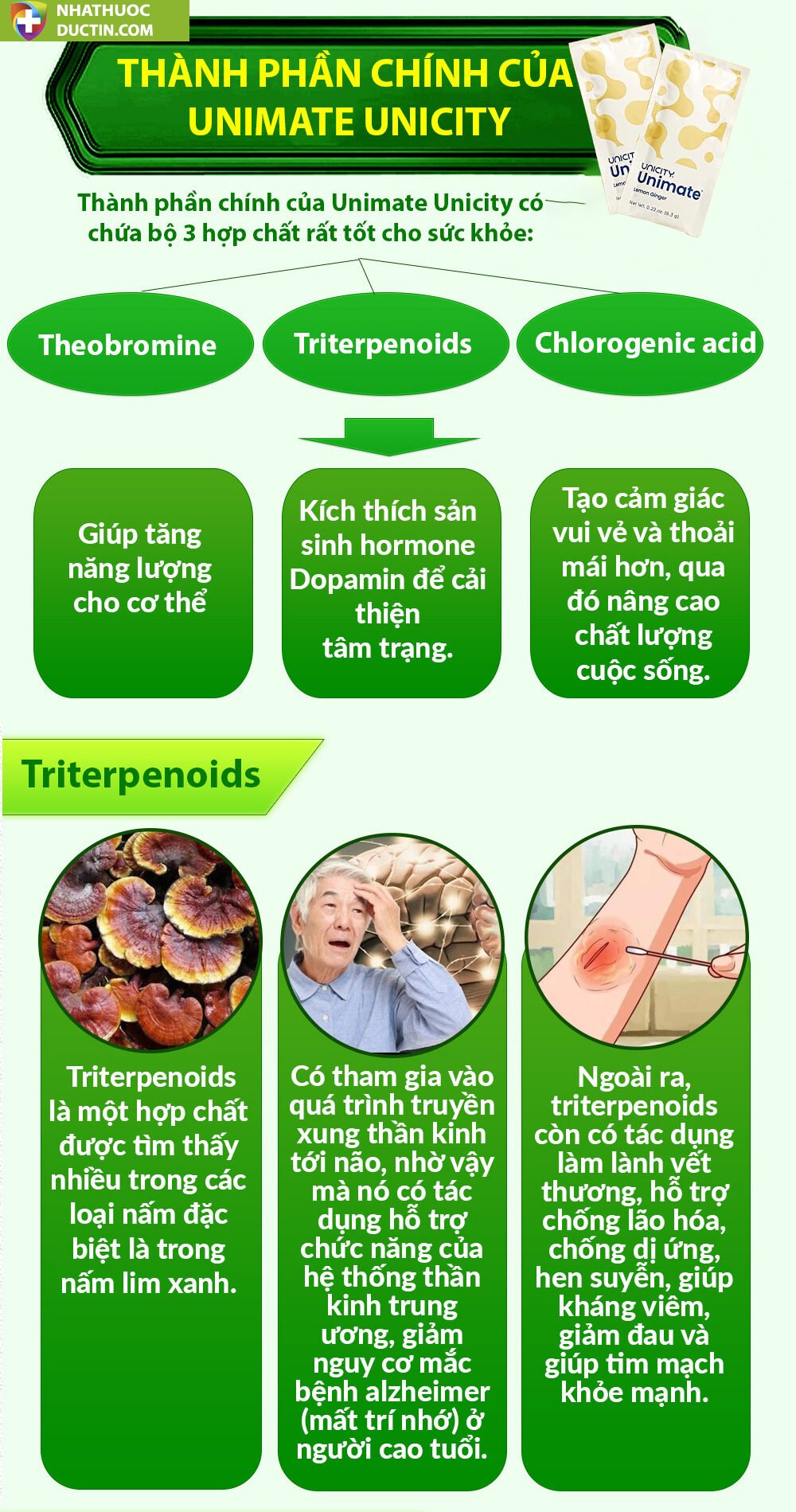 Trà Unimate Chanh Gừng - Tăng cường tỉnh táo, sự tập trung, sức bền, chống oxy hóa và đốt mỡ tự nhiên 12 Unimate Tra Vi Chanh Gung 04 1