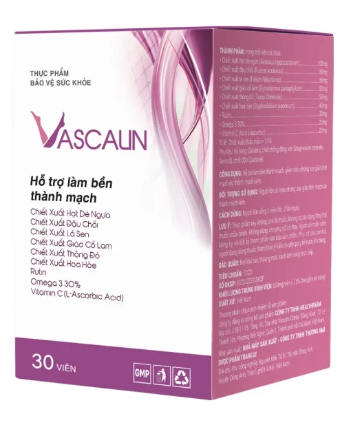 VASCALIN 14 Vascalin suy gian tinh mach 1 510x617 2