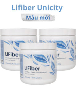 Xơ lifiber mẫu mới Unicity hỗ trợ thải độc đại tràng