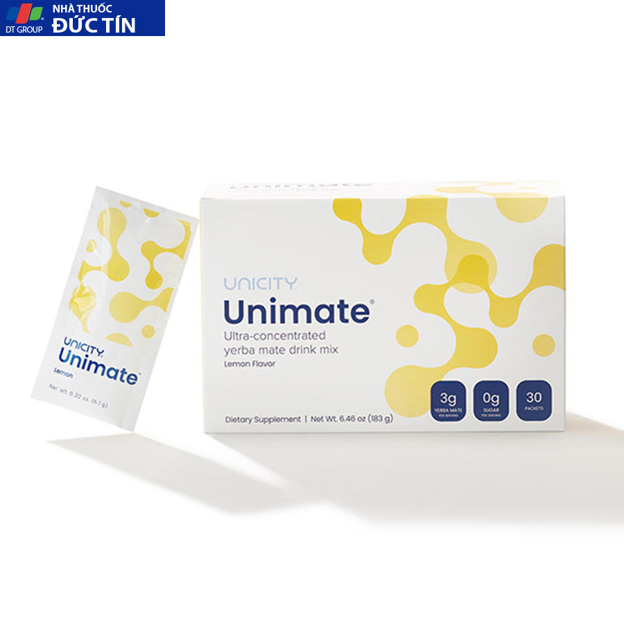 Unimate Lemon Ginger Flavored Mate Unicity Có Giá Bao Nhiêu? Tác Dụng Như Thế Nào? 53 anh san pham unimate chanh gung unicty