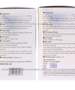 Alternative view of Viên uống L cystine 500mg làm đẹp da, giảm rụng tóc, giảm thâm sạm da chính hãng (1 hộp/60 viên)