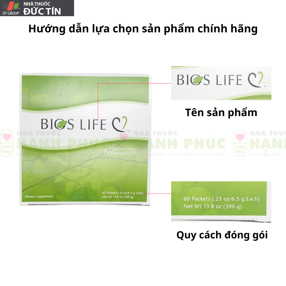 Bios Life C Unicity 60 gói 53 bio4 2