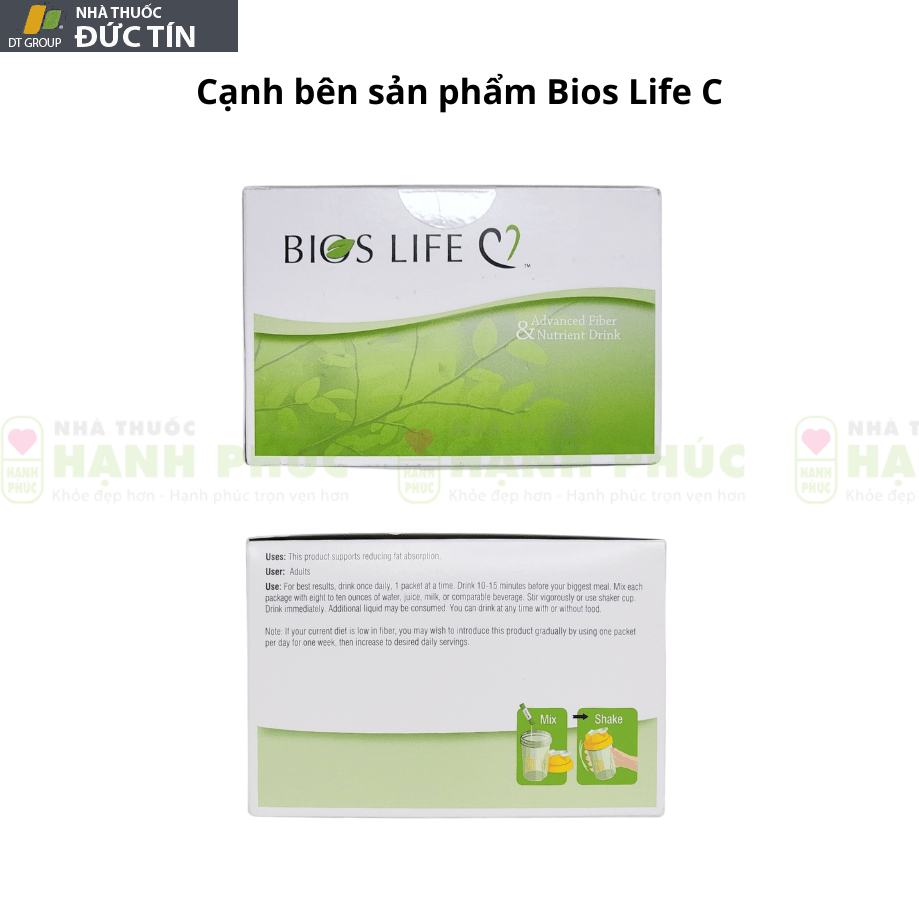 Bios Life C Unicity 60 gói 52 bio5 1