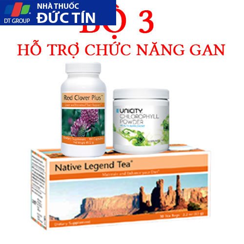 Bộ Thải Độc Gan Unicity 3 Sản Phẩm 4 bo 3 ho tro gan