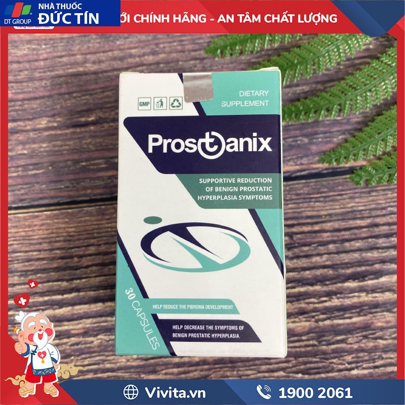 Viên Uống Prostanix Hỗ Trợ Điều Trị U Xơ Tiền Liệt Tuyến | Hộp 30 Viên 2 Viên Uống Prostanix Hỗ Trợ Điều Trị U Xơ Tiền Liệt Tuyến | Hộp 30 Viên - Ảnh 2