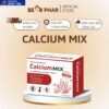 Viên uống canxi Calcium Mix, canxi từ tảo biển đổ, bổ sung canxi cho mẹ bầu, mẹ sau sinh, hộp 60 viên, nhập khẩu châu Âu