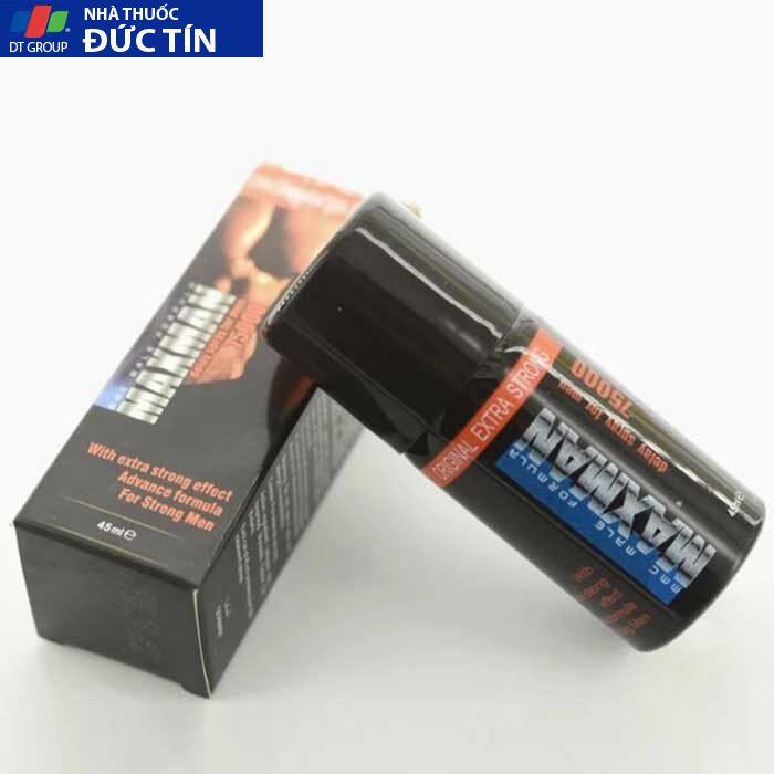 Chai Xịt Kéo Dài Thời Gian Maxman Delay Spray For Men 75000 10 chai xit keo dai thoi gian maxman delay spray for men 750004