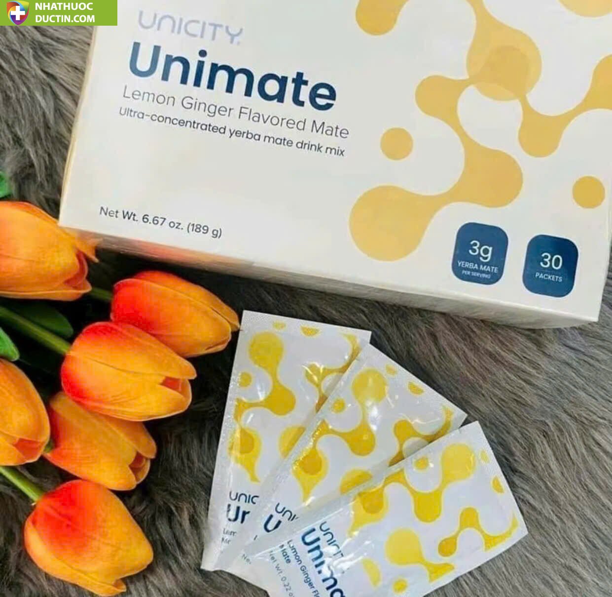 Unimate Lemon Ginger Flavored Mate Unicity Có Giá Bao Nhiêu? Tác Dụng Như Thế Nào? 50 chanh1
