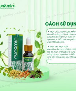 Tinh Chất Chấm Mụn Cóc, Mụn Thịt, Mắt Cá Chân Lâu Năm Nunamin 15 ML