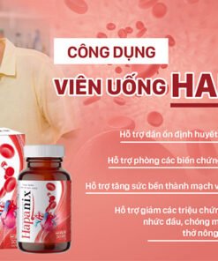 Alternative view of Viên Uống Hapanix Hỗ Trợ Cho Người Tăng Huyết Áp (Hộp 30 Viên) chính hãng