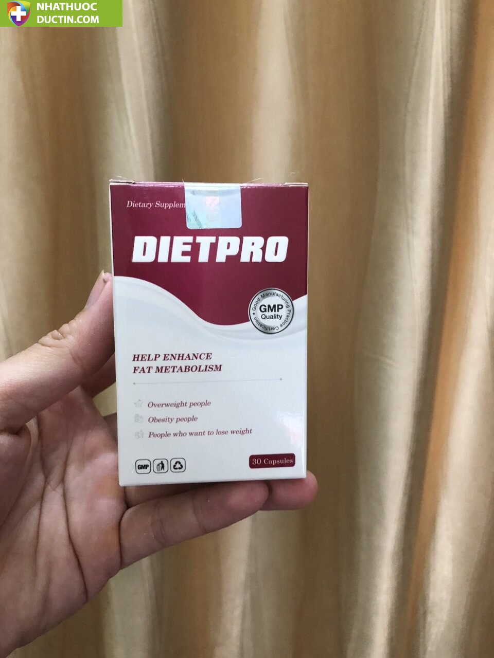 Viên Uống Dietpro hỗ trợ giảm cân hiệu quả hộp (30 viên) 39 diet1