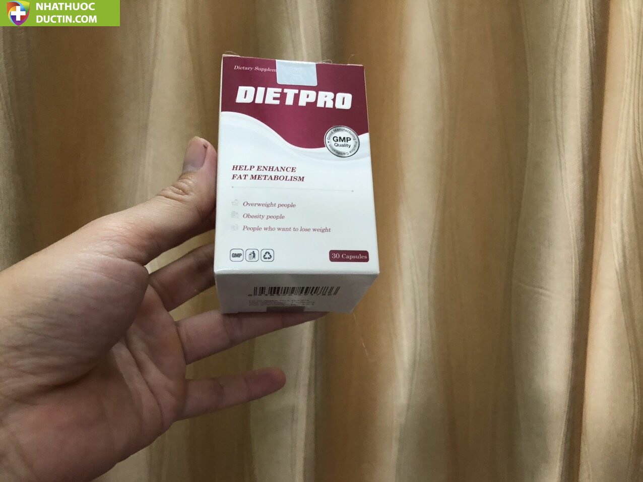 Viên Uống Dietpro hỗ trợ giảm cân hiệu quả hộp (30 viên) 37 diet3 1
