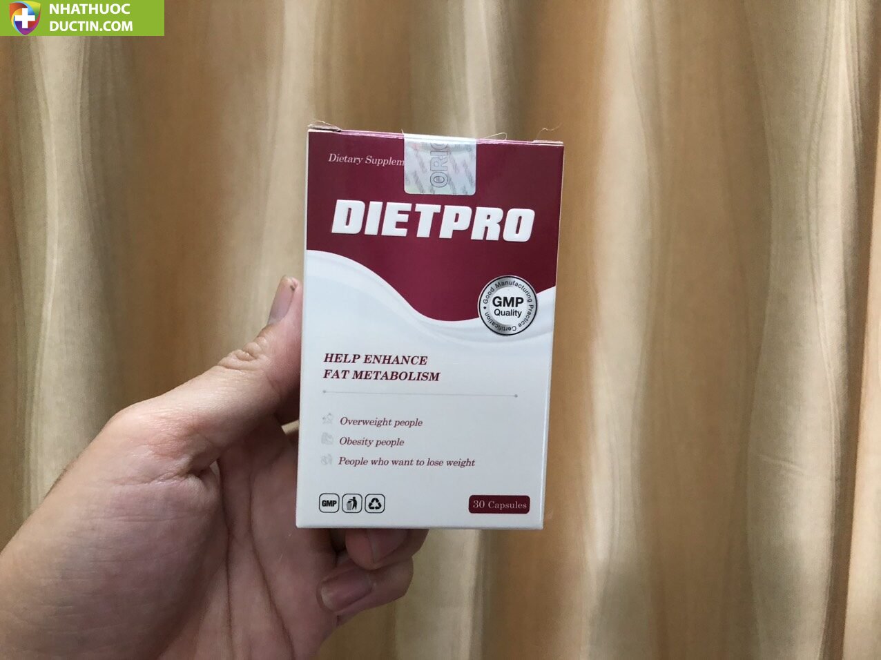 Viên Uống Dietpro hỗ trợ giảm cân hiệu quả hộp (30 viên) 34 diet6 1