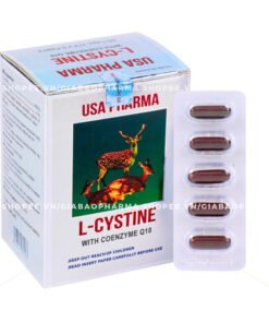 Viên uống L cystine 500mg làm đẹp da, giảm rụng tóc, giảm thâm sạm da chính hãng (1 hộp/60 viên)