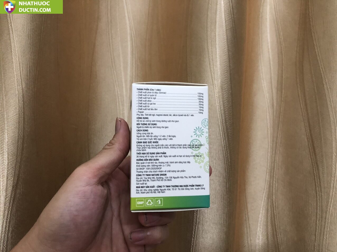 Viên Uống ECOCLEAN Hộp 20 viên - giúp ức chế ký sinh trùng đường ruột 13 eco5