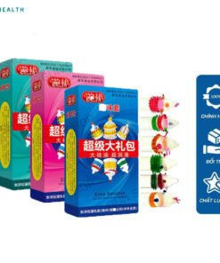 Bao cao su GAI BI Extra Sensitive Runbo TĂNG KHOÁI CẢM Siêu mỏng có nhiều Gel bôi trơn Kéo dài quan hệ Đôn 6C - Omi 8 gaibi2 1