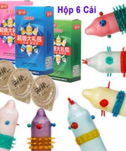 Bao cao su GAI BI Extra Sensitive Runbo TĂNG KHOÁI CẢM Siêu mỏng có nhiều Gel bôi trơn Kéo dài quan hệ Đôn 6C - Omi 10 gaibi4