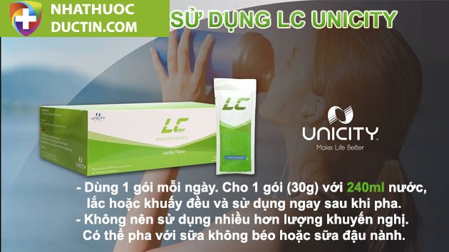 Sản phẩm dinh dưỡng LC unicity Hương Vani 16 huong dan su dung lc unicity