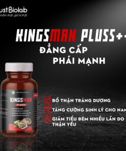 KINGSMAN Pluss++ Thực phẩm bảo vệ sức khỏe, Tăng cường sinh lực cho nam giới chính hãng